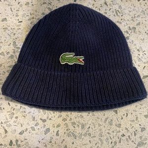 NEW AUTHENTIC LACOSTE BEANIE💙